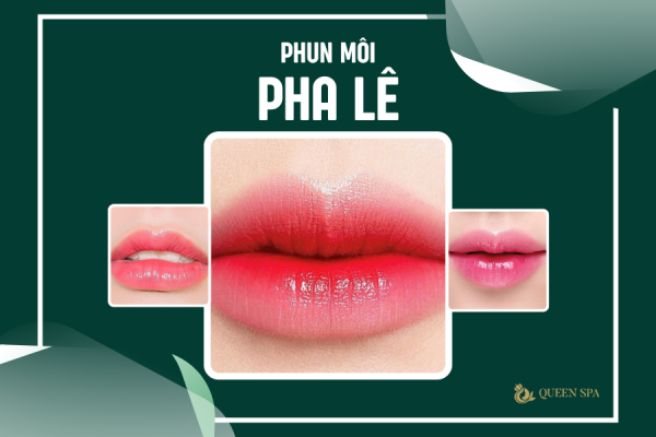 Phun môi pha lê